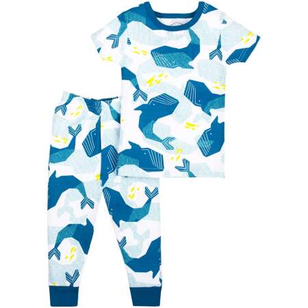 Lamaze Organic Baby Boys Toddler 2 Piece Sleepwear