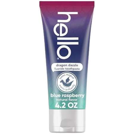 hello Kids Fluoride Toothpaste - Blue Raspberry