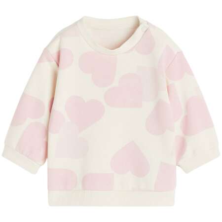 H&M Sweater cream/hearts - kids