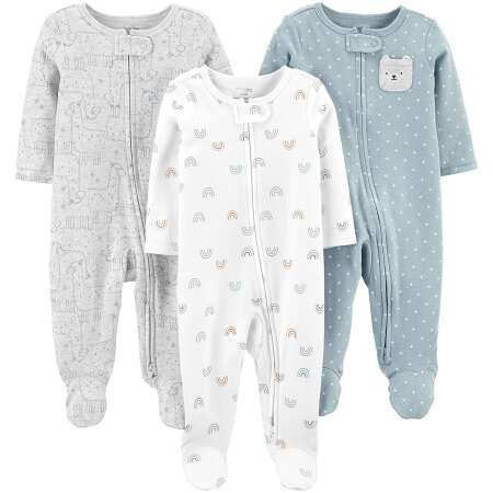 Simple Joys by Carter's Baby 3-Pack Neutral Sleep and Play