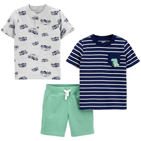 Simple Joys by Carter's baby-boys 3-piece Playwear Set