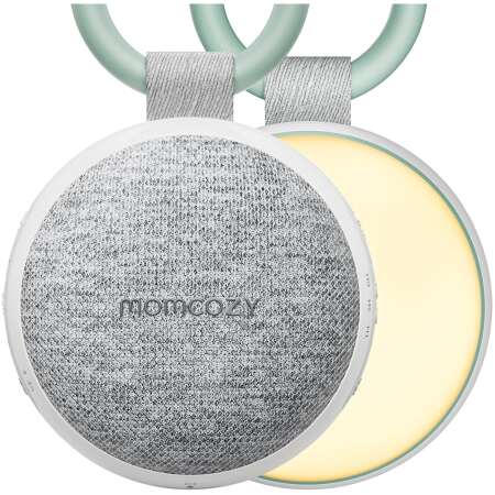 Momcozy Portable Sound Machine with Night Light, White Noise Sound Machine