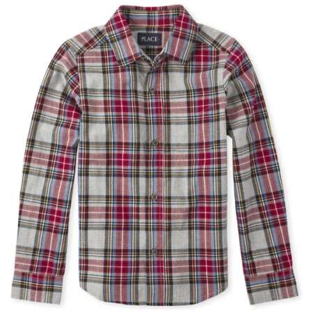 Baby And Toddler BoysButton Up Shirt